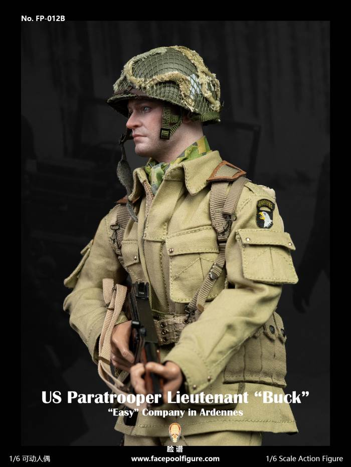 World War II U.S. Airborne Division - E Company Lieutenant (FP012A/B) 1/6