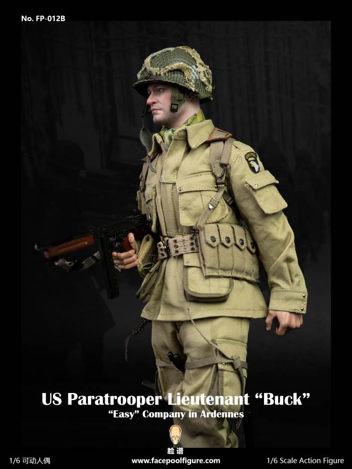 World War II U.S. Airborne Division - E Company Lieutenant (FP012A/B) 1/6