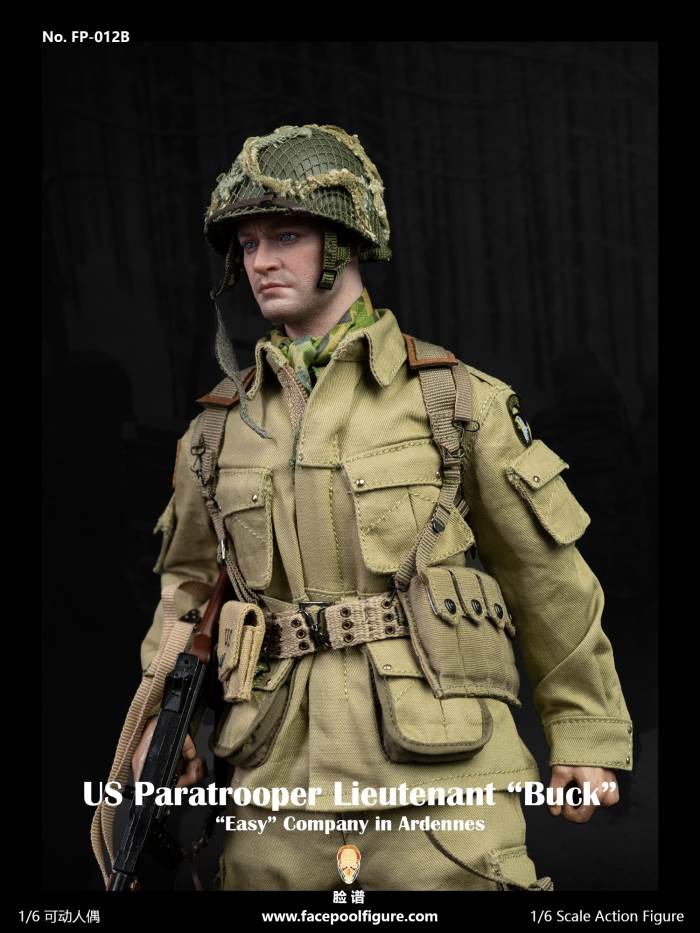 World War II U.S. Airborne Division - E Company Lieutenant (FP012A/B) 1/6