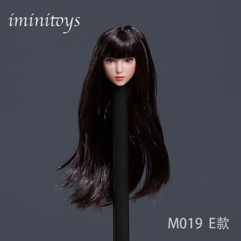 Female Girl Head Carving (M019) 1/12