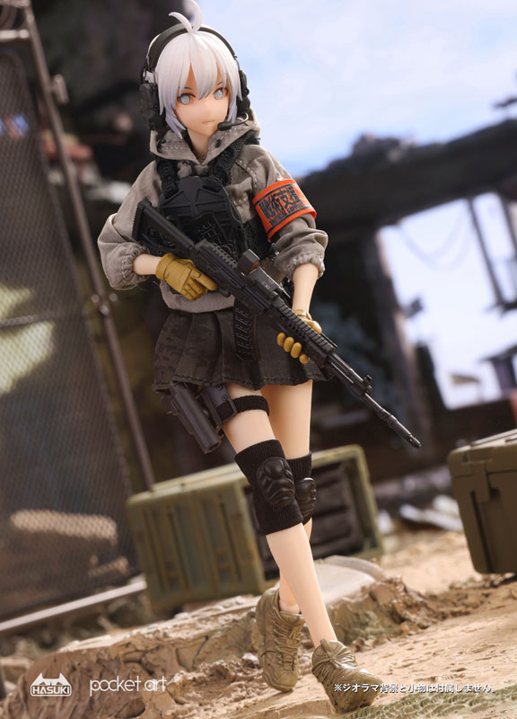 pocket art Series PA003 Rifleman Sasha Habe 1/12