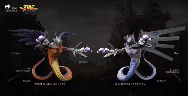 Megadramon & Gigadramon - Digimon