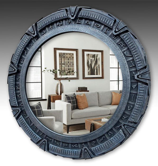 Stargate Replica Wall Mirror