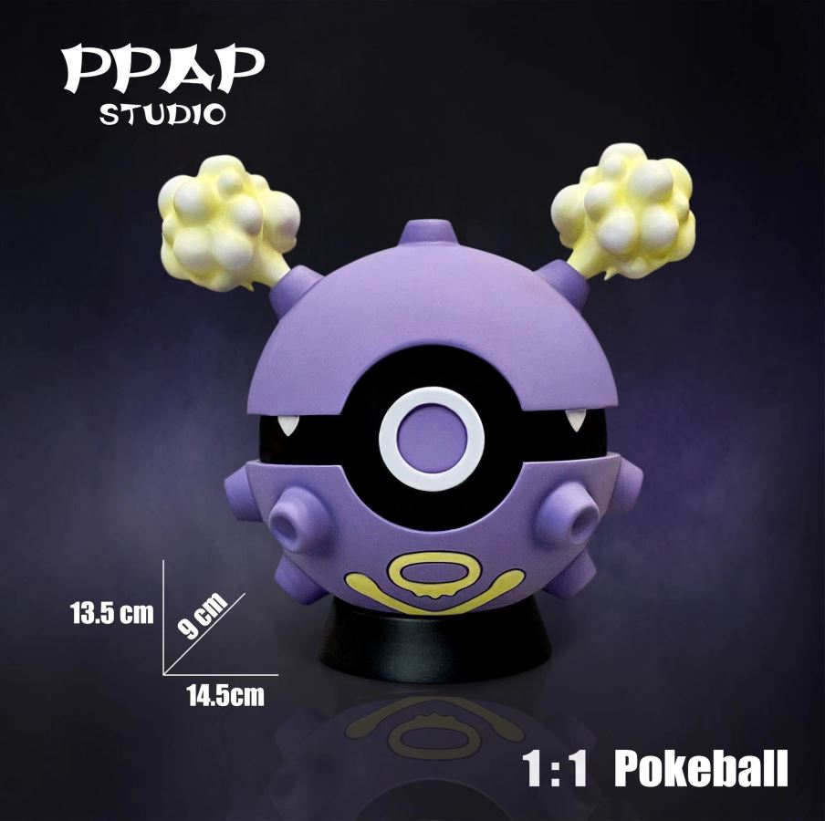 Koffing Pokeball - Pokemon 1/1
