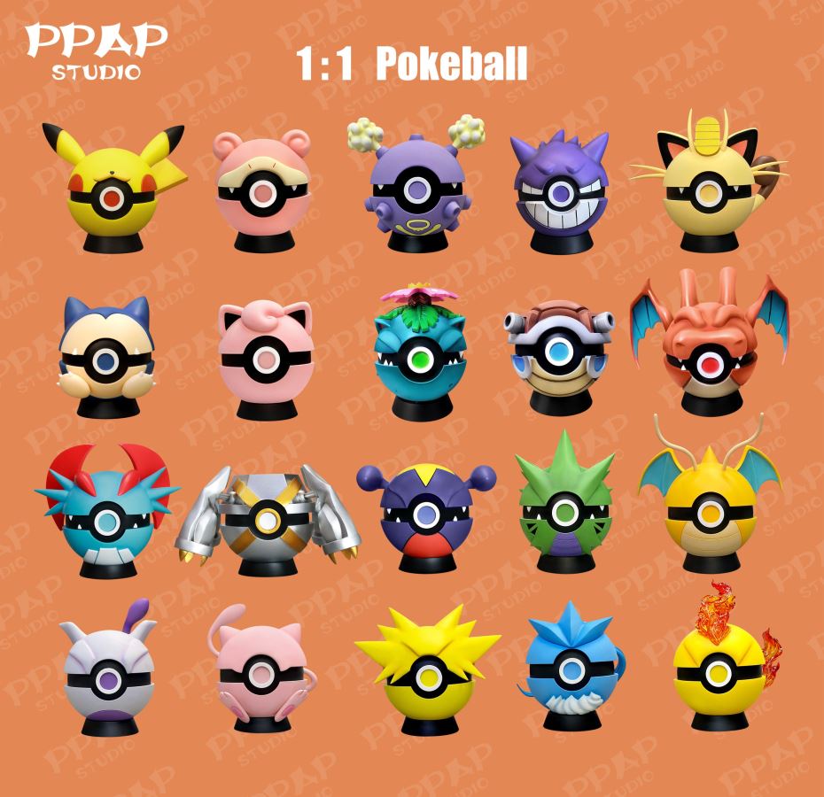 Koffing Pokeball - Pokemon 1/1