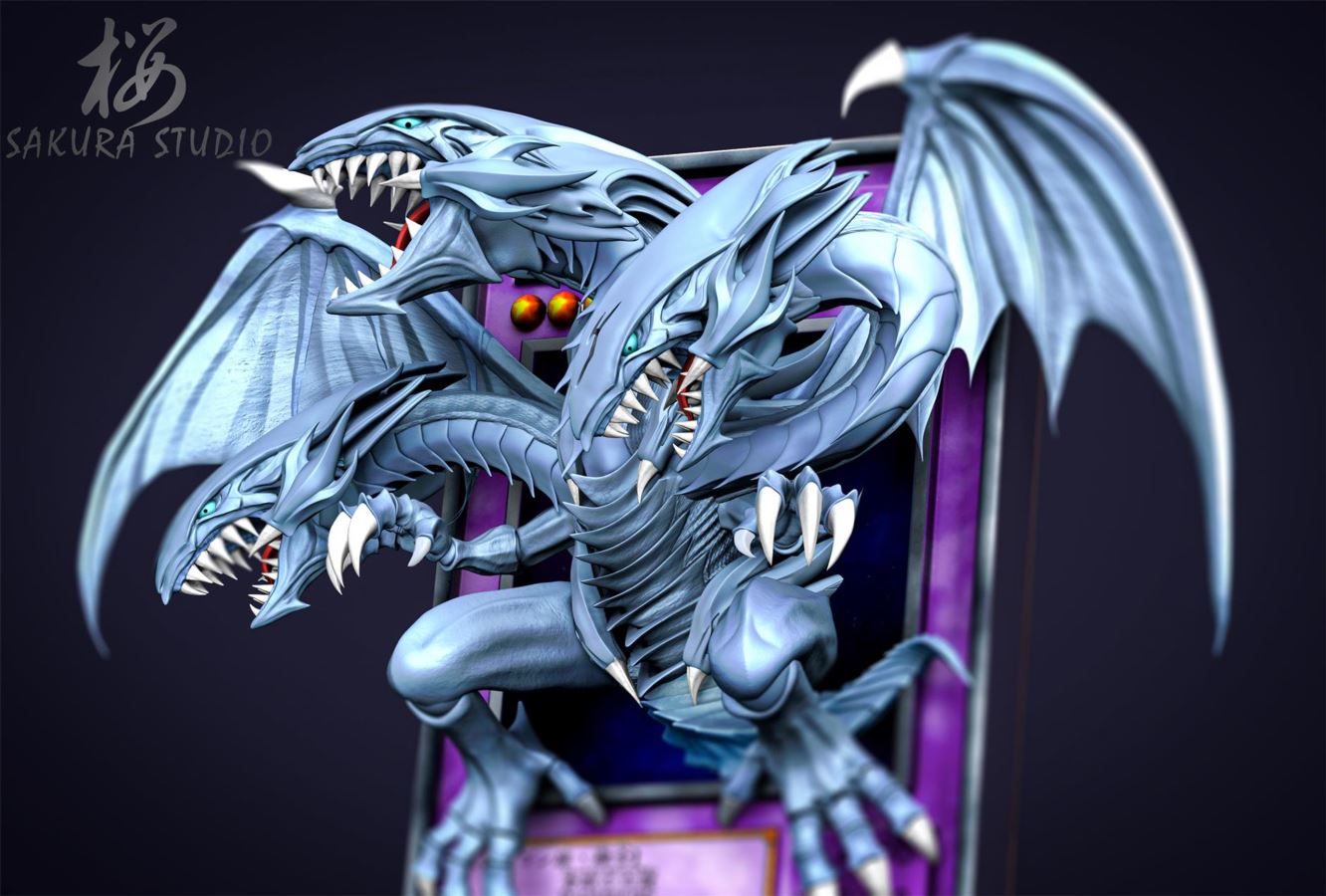 Blue-Eyes Ultimate Dragon Frame - Digimon