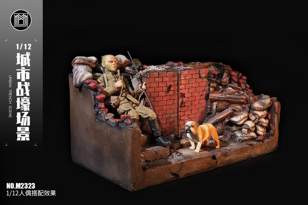 city trench scene (M2323) 1/12