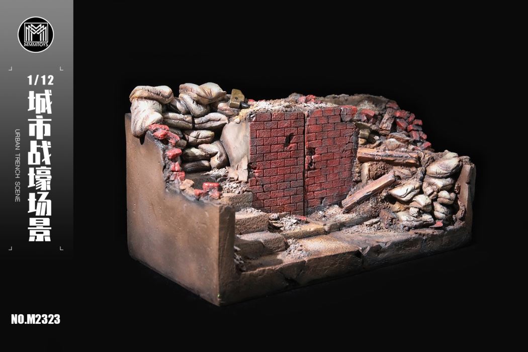 city trench scene (M2323) 1/12