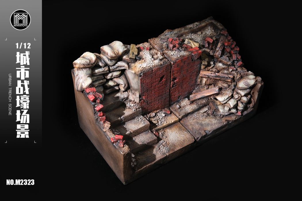 city trench scene (M2323) 1/12