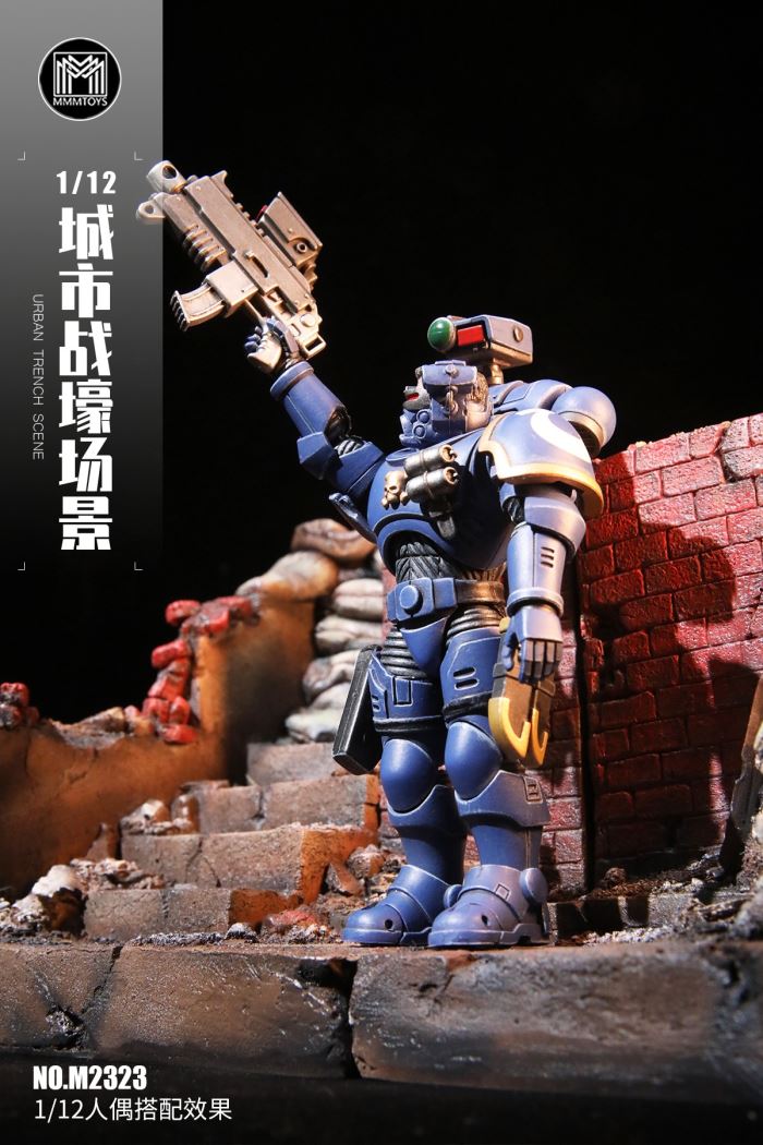 city trench scene (M2323) 1/12