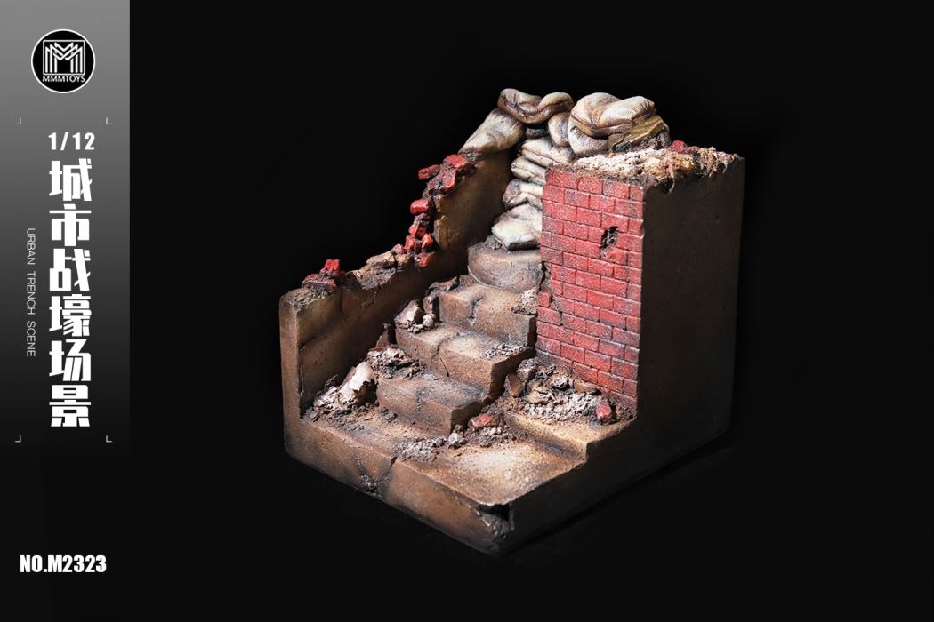 city trench scene (M2323) 1/12