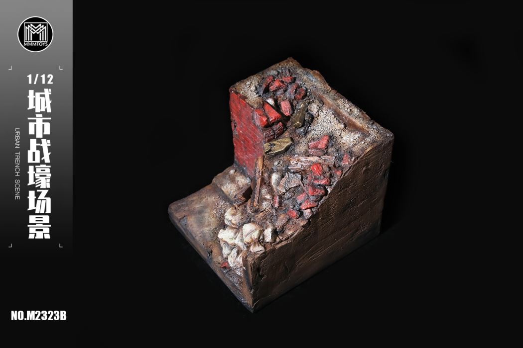 city trench scene (M2323) 1/12