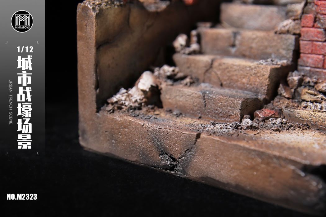 city trench scene (M2323) 1/12