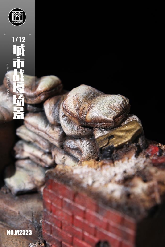 city trench scene (M2323) 1/12