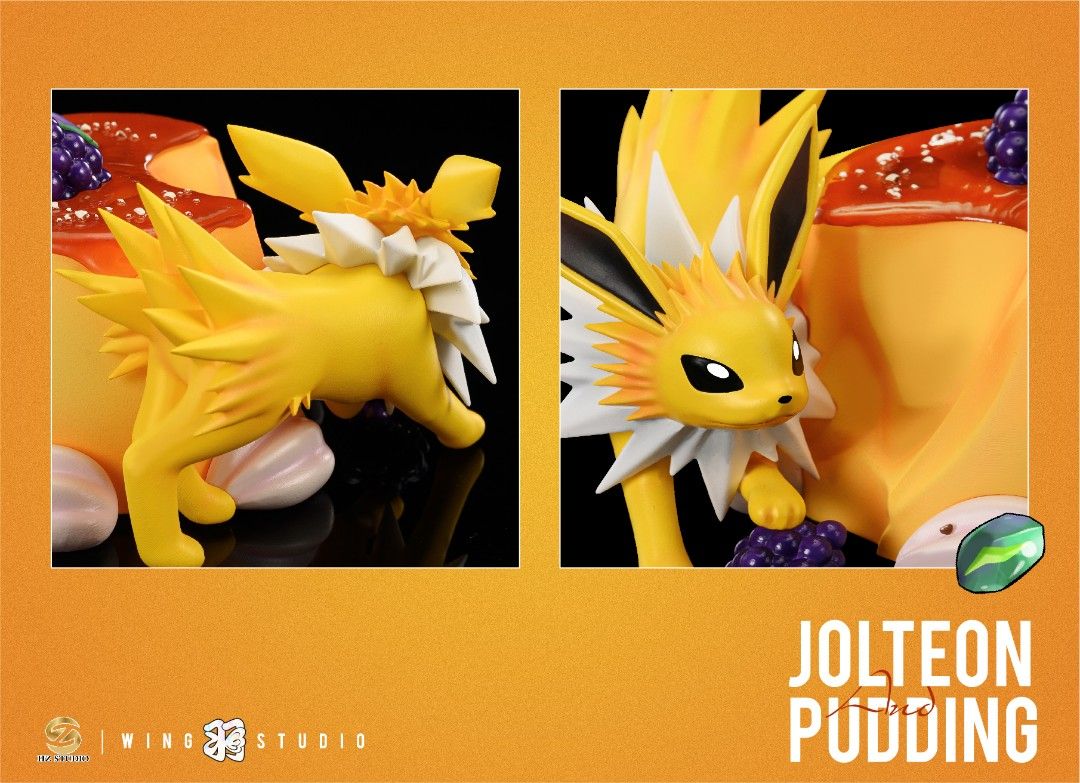 Jolteon and Pudding - Pokemon
