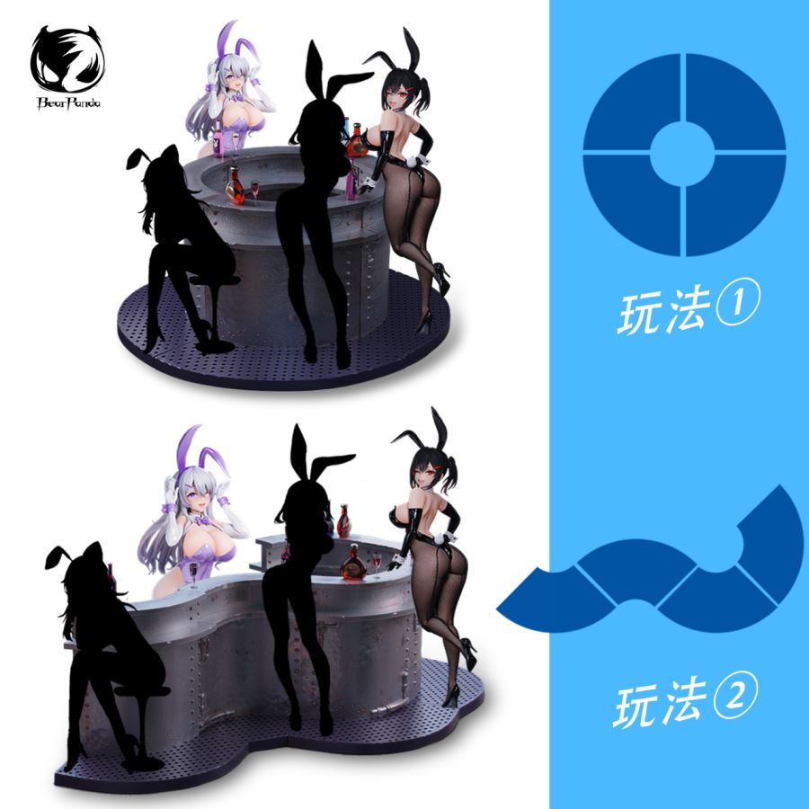 Original Bunny Girl: Shia & Bunny Girl: Rin (Licensed)