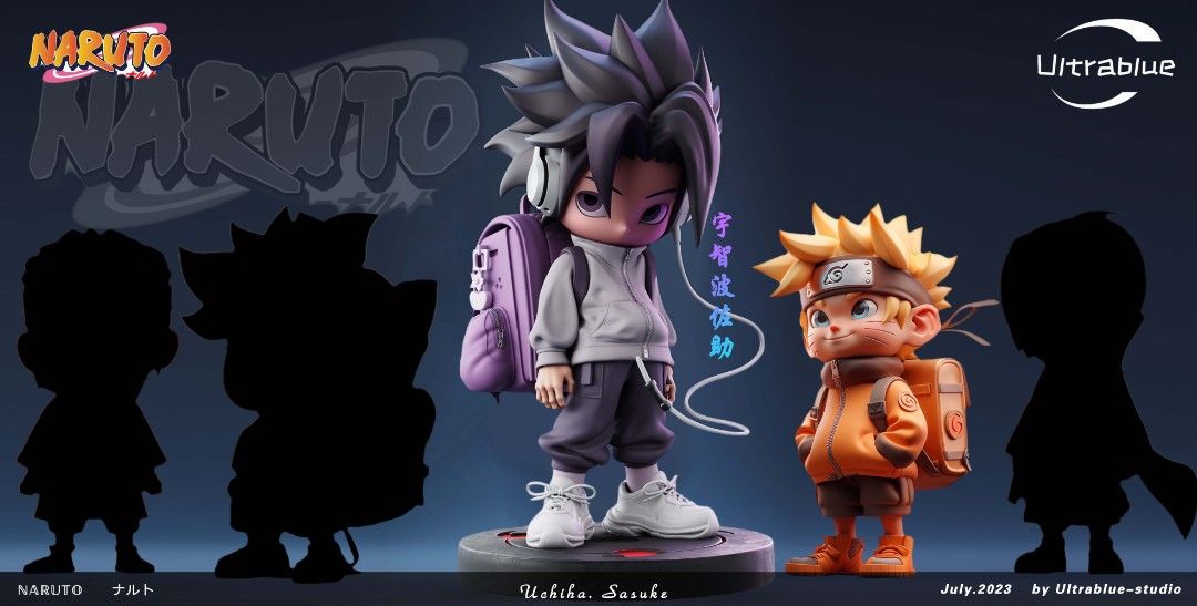 Naruto Q version Sasuke