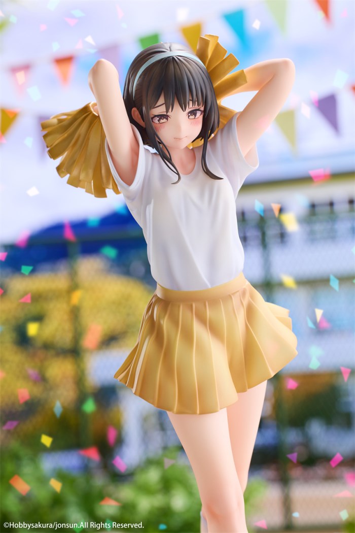 Cheerleader Misaki illustration by jonsun 1/6 