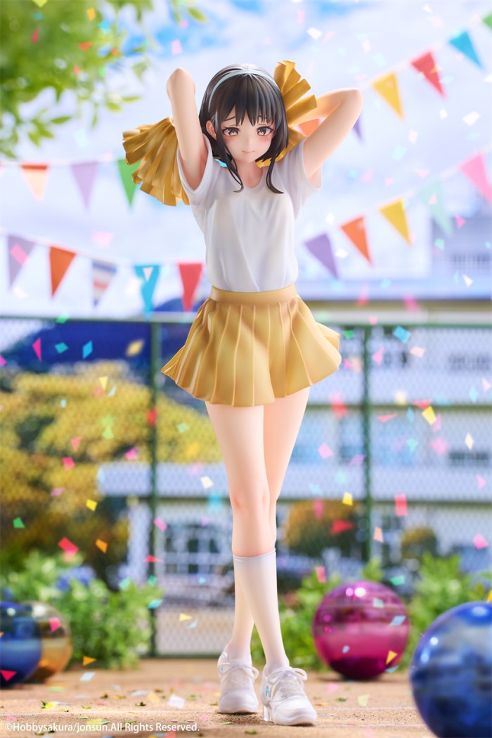 Cheerleader Misaki illustration by jonsun 1/6 