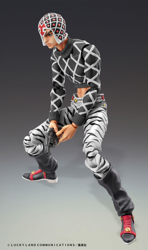 Super Action Statue JoJo's Bizarre Adventure Part.V Guido Mista & S.P Ver.BLACK