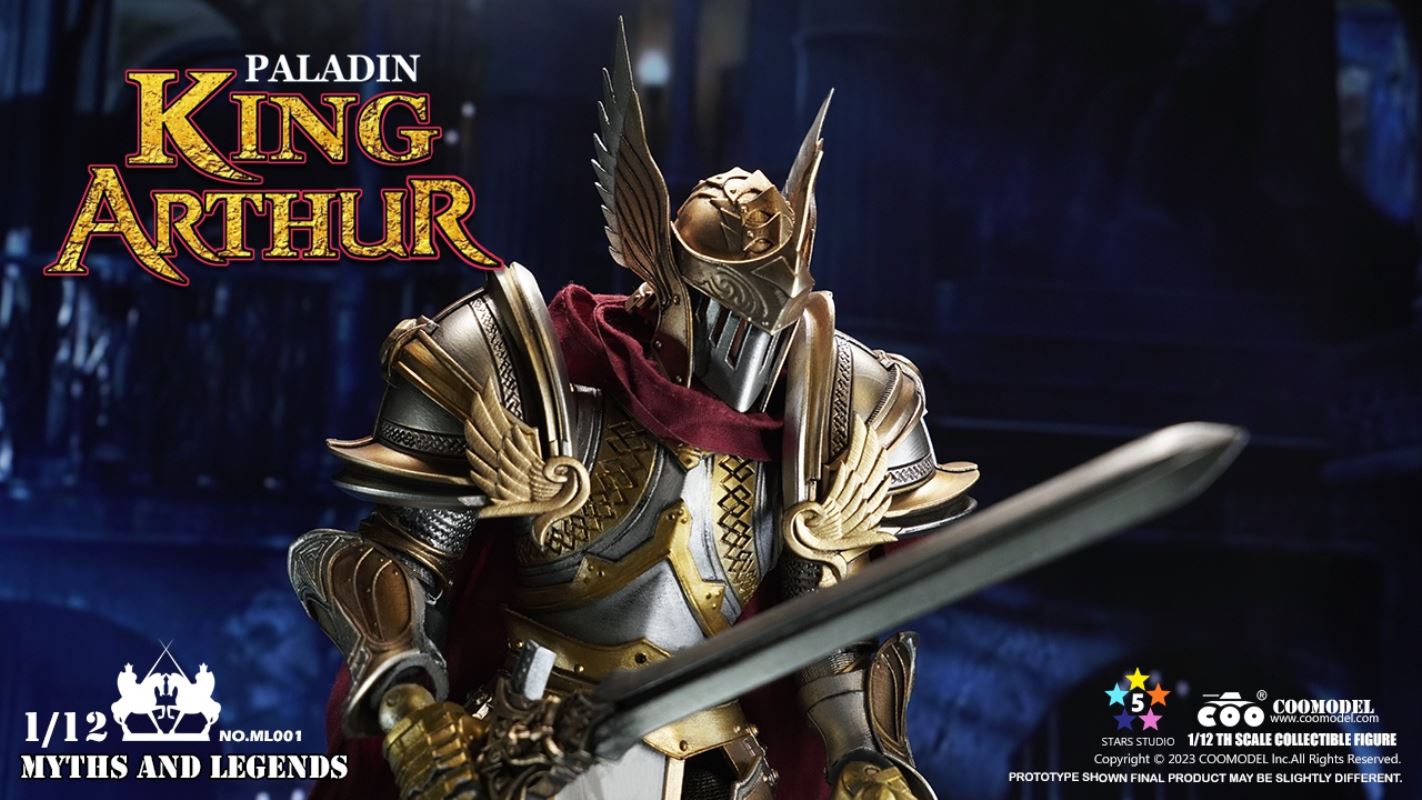 Myth and Legend ML001 King Arthur - Paladin 1/12
