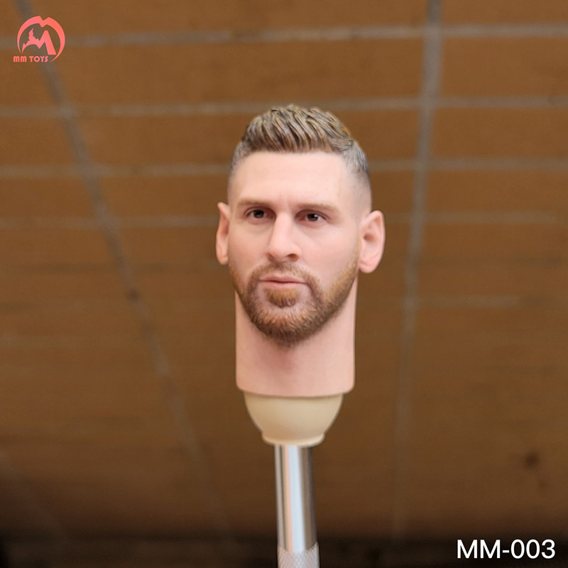 Messi Head Carving 1/6