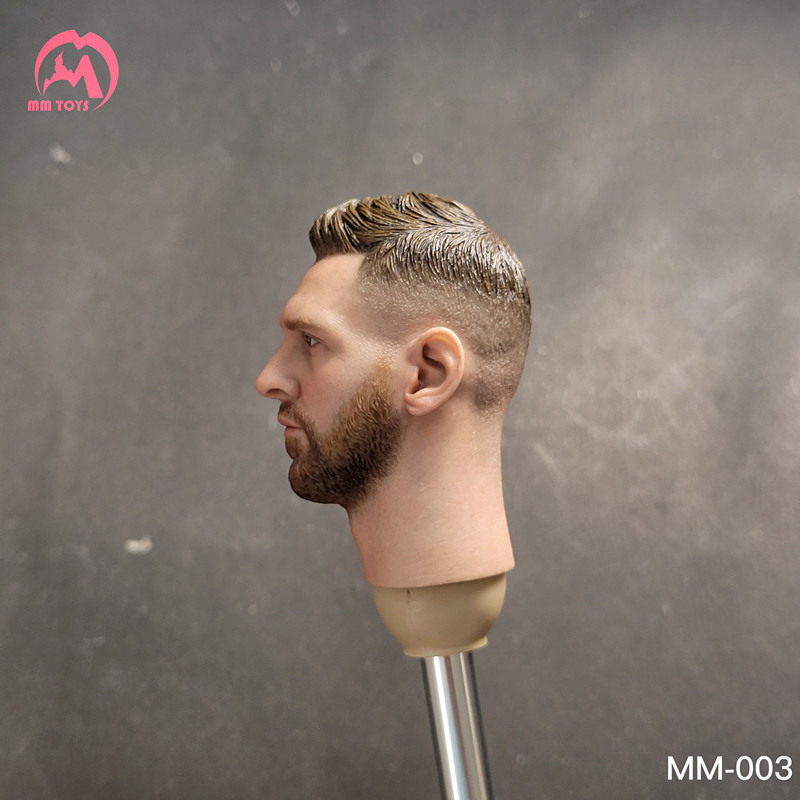 Messi Head Carving 1/6