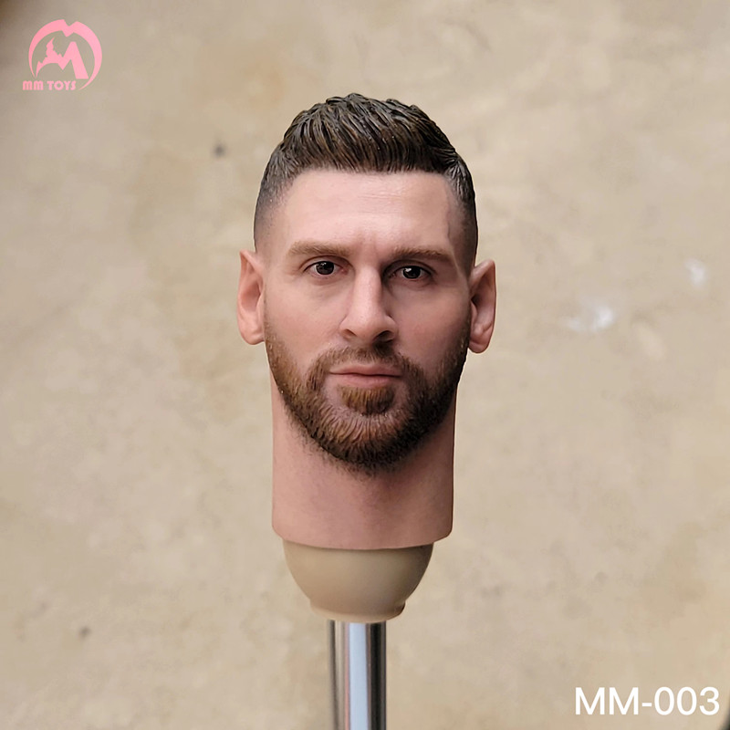Messi Head Carving 1/6