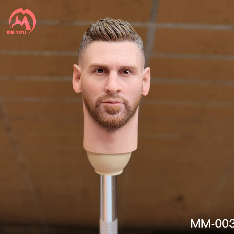 Messi Head Carving 1/6