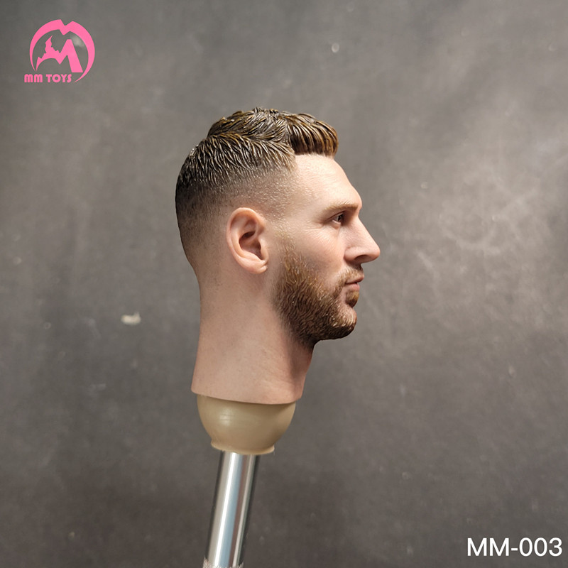 Messi Head Carving 1/6