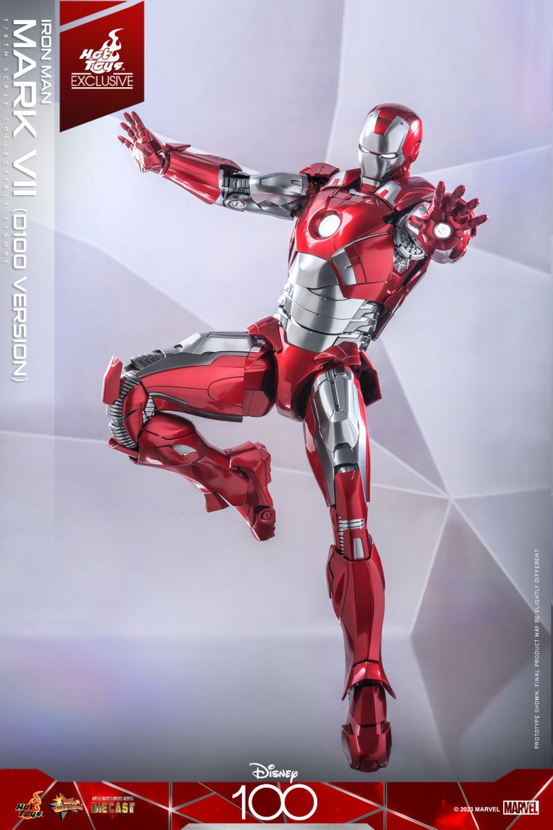 Disney 100th Anniversary Iron Man Mark7 (MMS696D54) 1/6