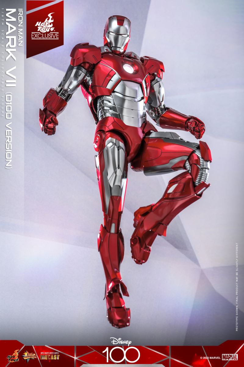 Disney 100th Anniversary Iron Man Mark7 (MMS696D54) 1/6