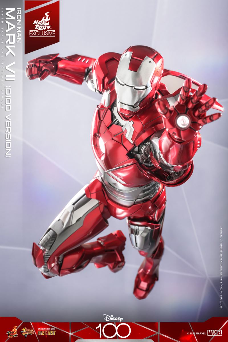 Disney 100th Anniversary Iron Man Mark7 (MMS696D54) 1/6