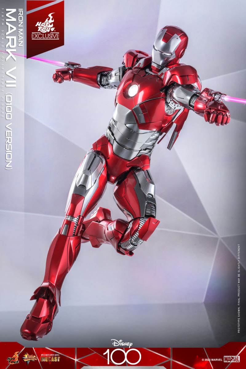 Disney 100th Anniversary Iron Man Mark7 (MMS696D54) 1/6