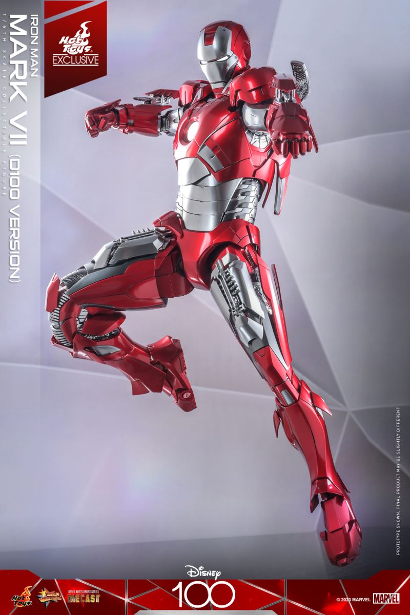 Disney 100th Anniversary Iron Man Mark7 (MMS696D54) 1/6