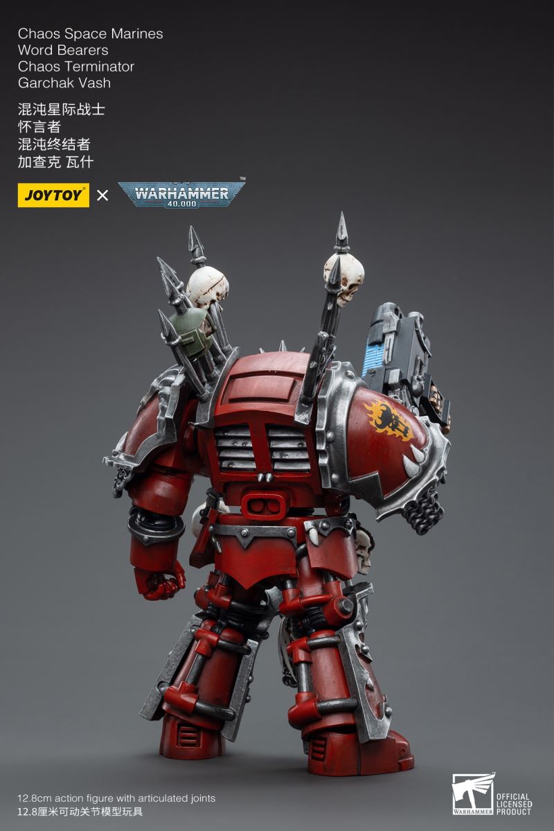 Chaos Terminator Garchakvash / Black Templar Dragan/Lombast 1/18