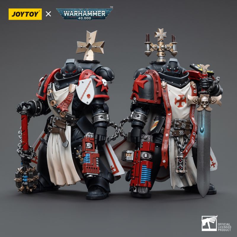 Chaos Terminator Garchakvash / Black Templar Dragan/Lombast 1/18