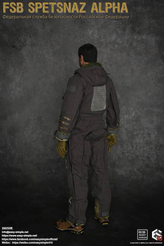Russian Army FSB Spetsnaz ALPHA 10th Anniversary Model 1/6