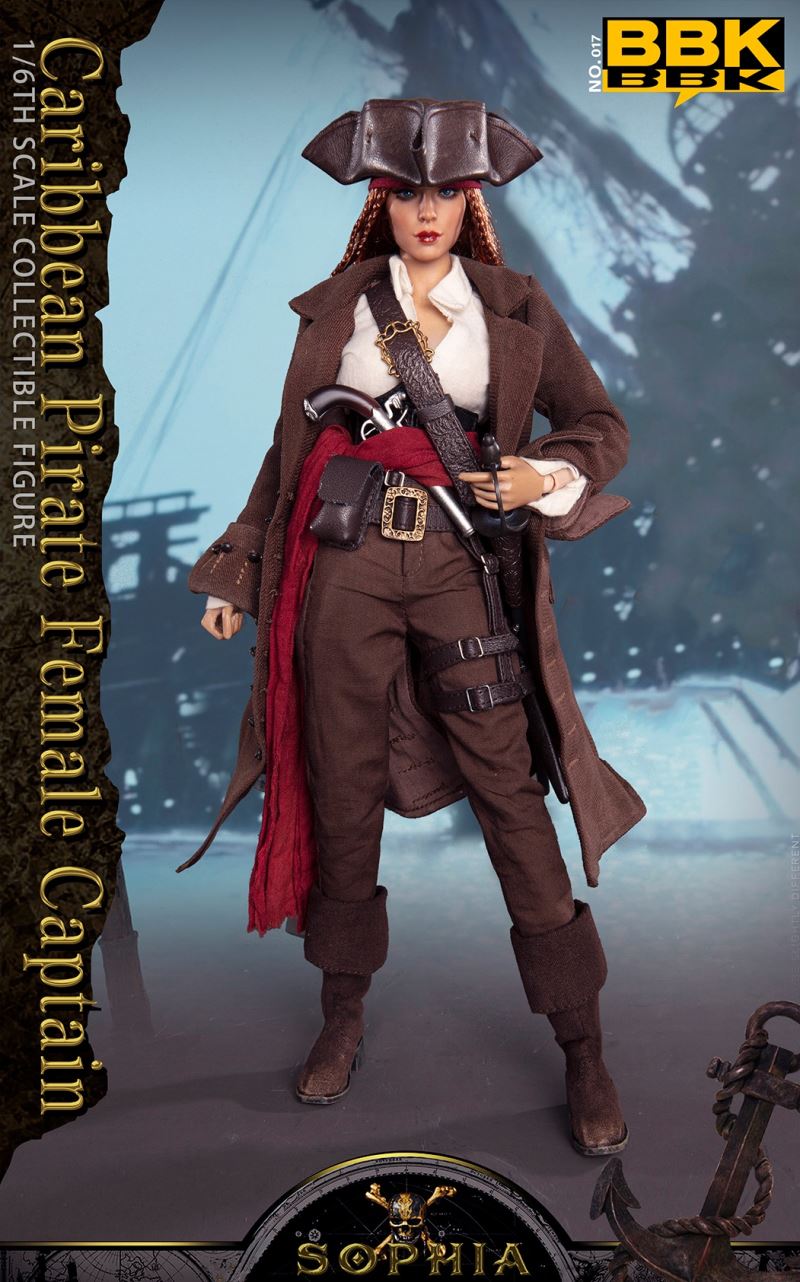 Pirates of the Caribbean female captain Sophia 1/6
