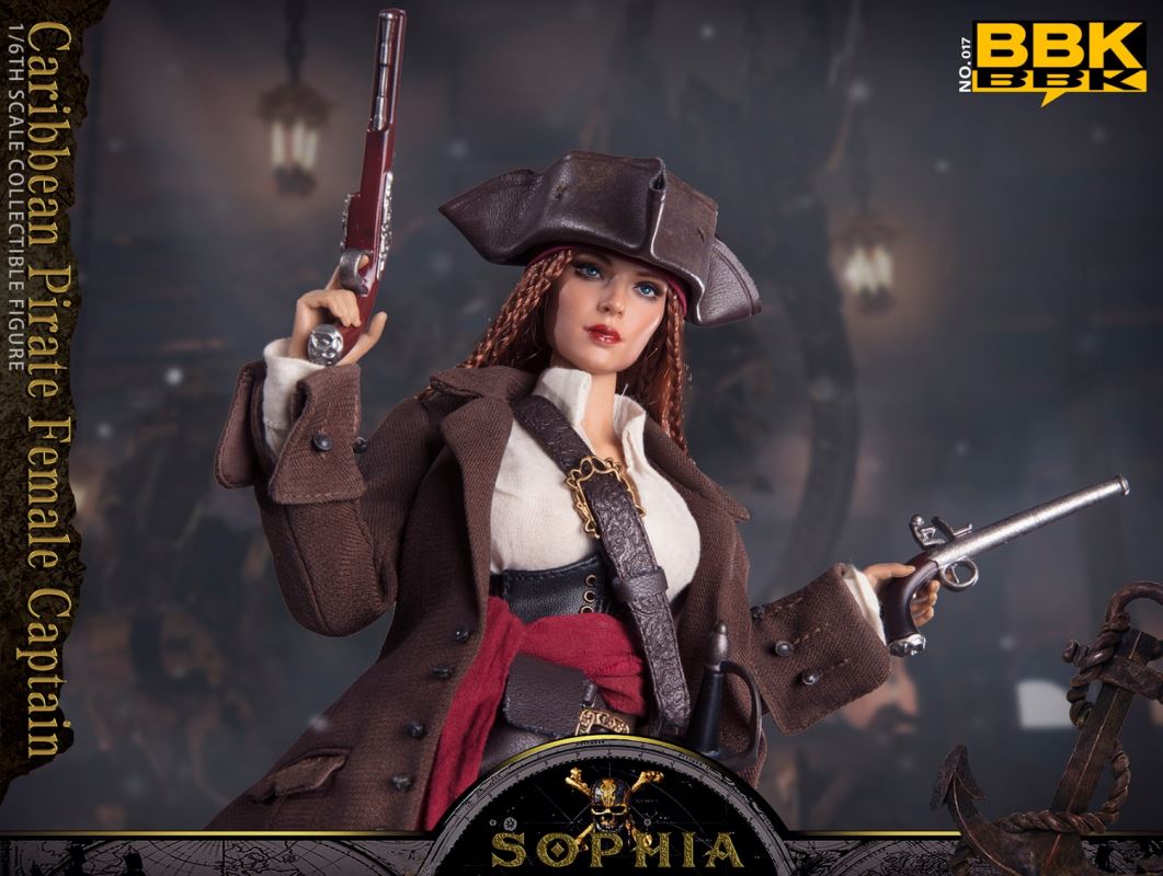 Pirates of the Caribbean female captain Sophia 1/6