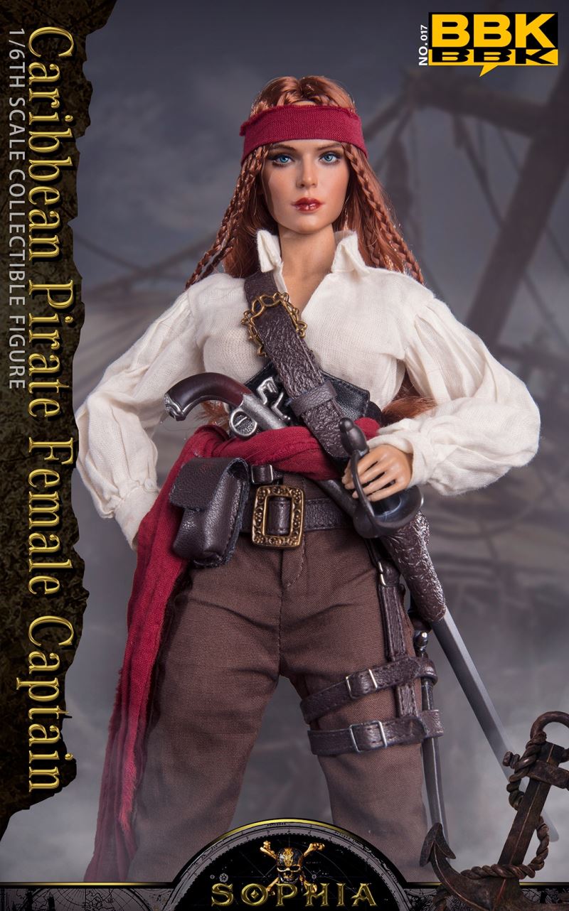 Pirates of the Caribbean female captain Sophia 1/6