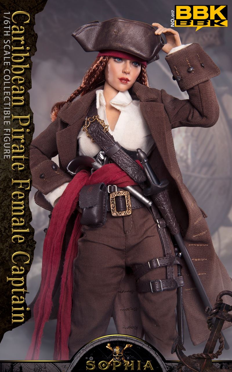 Pirates of the Caribbean female captain Sophia 1/6