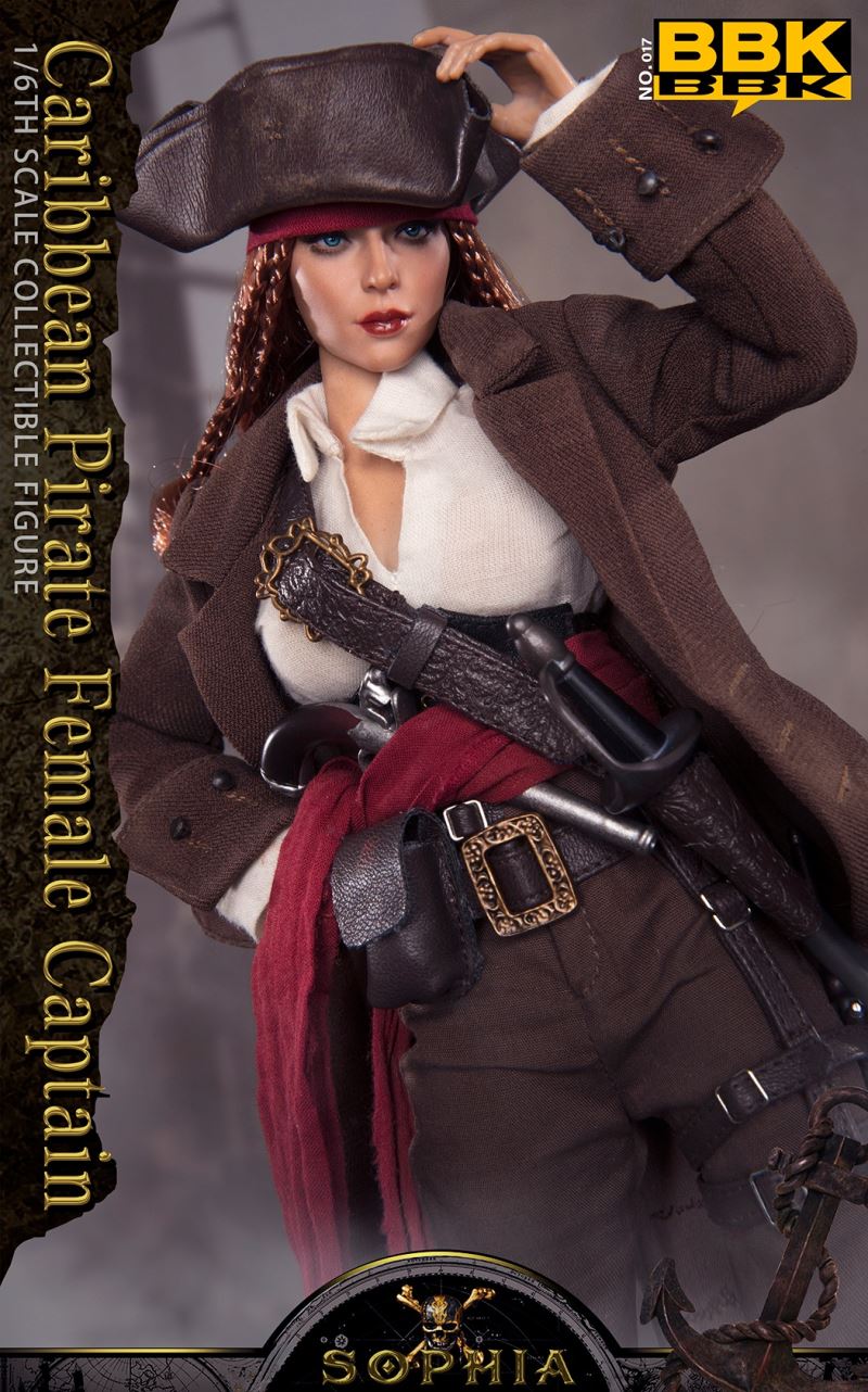 Pirates of the Caribbean female captain Sophia 1/6