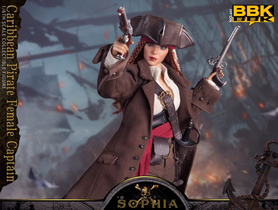 Pirates of the Caribbean female captain Sophia 1/6