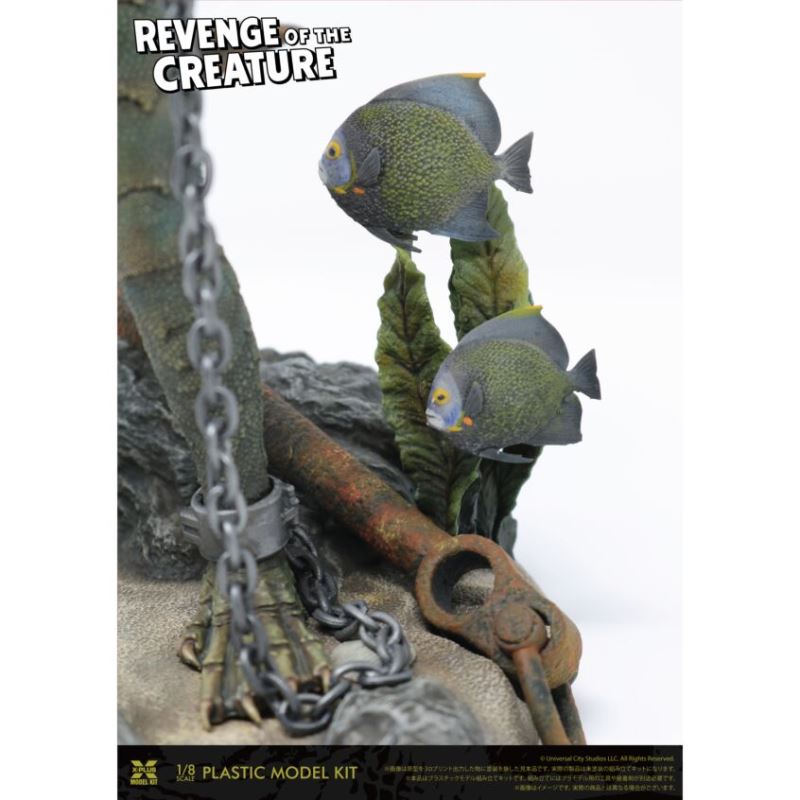 Half-fishman Revenge of the Creature Plastic Model Kit 1/8