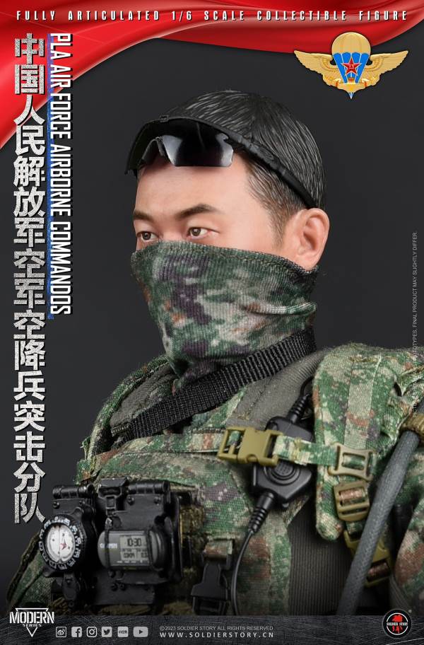 Chinese People's Liberation Army Air Force Airborne Assault Unit 1/6