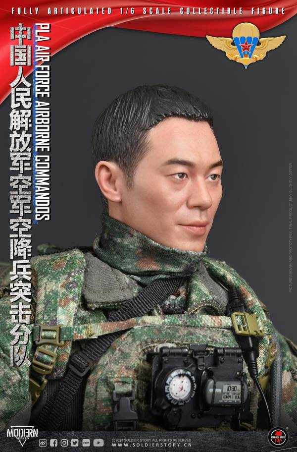 Chinese People's Liberation Army Air Force Airborne Assault Unit 1/6
