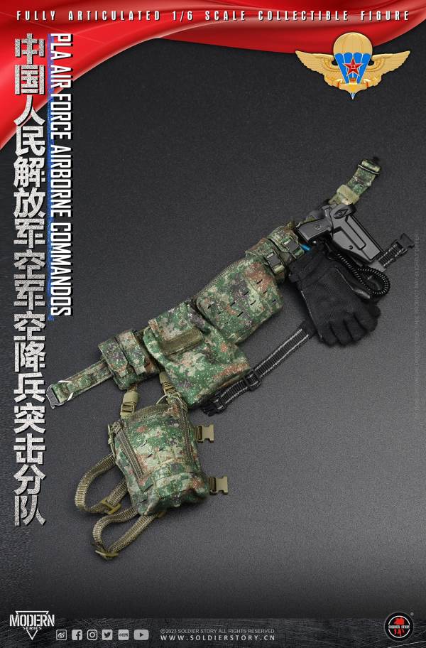 Chinese People's Liberation Army Air Force Airborne Assault Unit 1/6