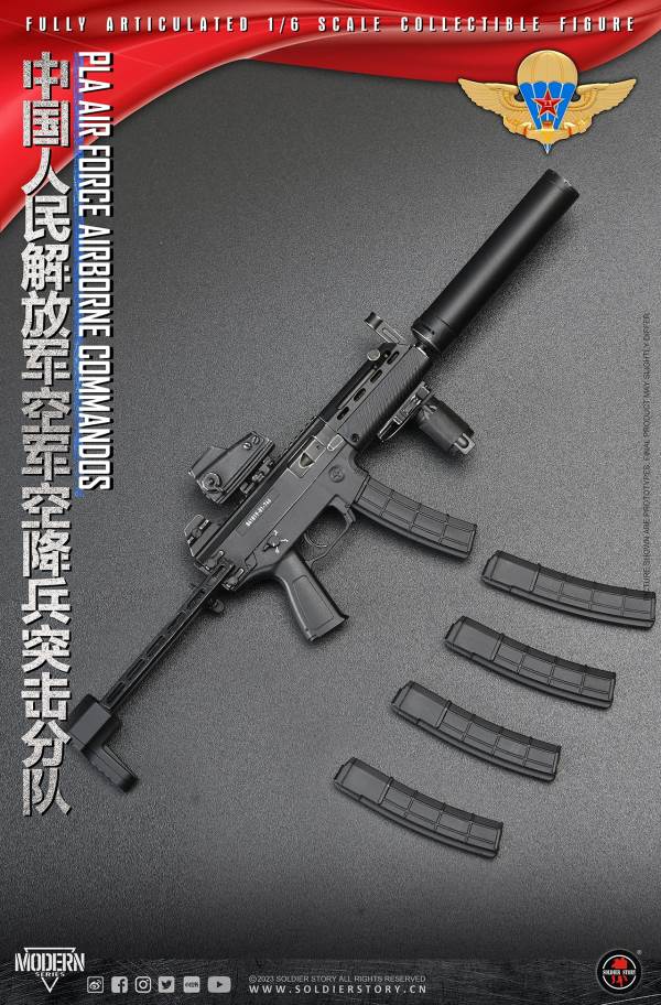 Chinese People's Liberation Army Air Force Airborne Assault Unit 1/6