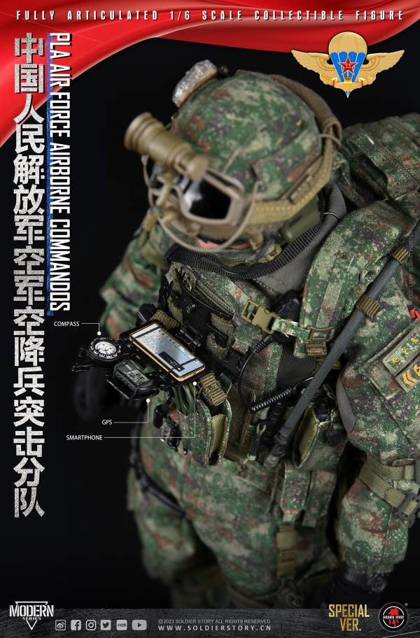 Chinese People's Liberation Army Air Force Airborne Assault Unit 1/6